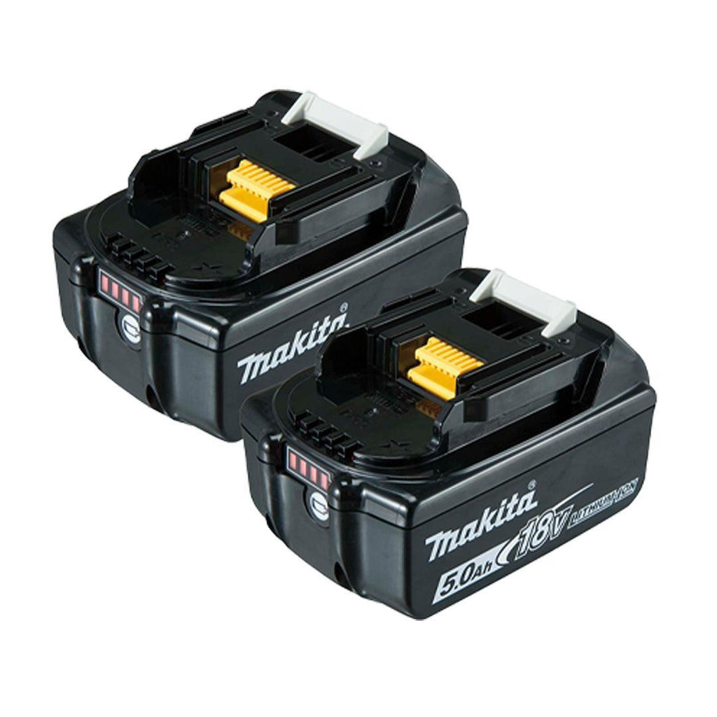 Makita BL1850B 5.0Ah 18V LXT Li-ion – Twin Battery Pack
