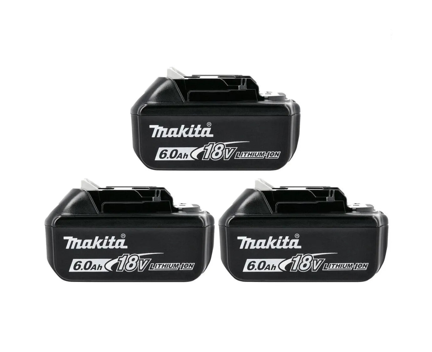 Makita 18V LXT BL1860B 6.0Ah Li-ion Battery Set – 3 Pack